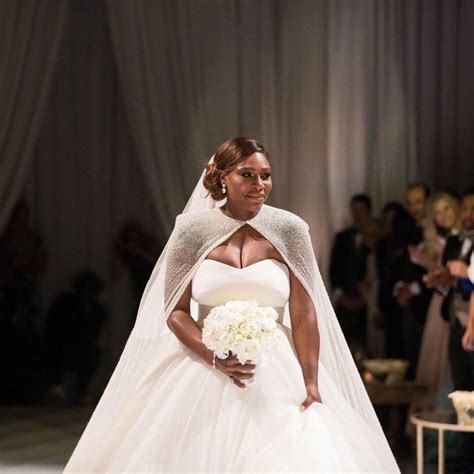 serena williams wedding dress designer.